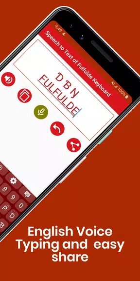 Fulfulde  Keyboard by Infra Zrzut ekranu 3