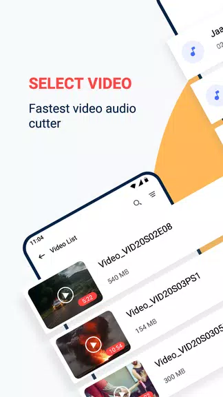 Video Cutter, Cropper, Audio C Captura de pantalla 1