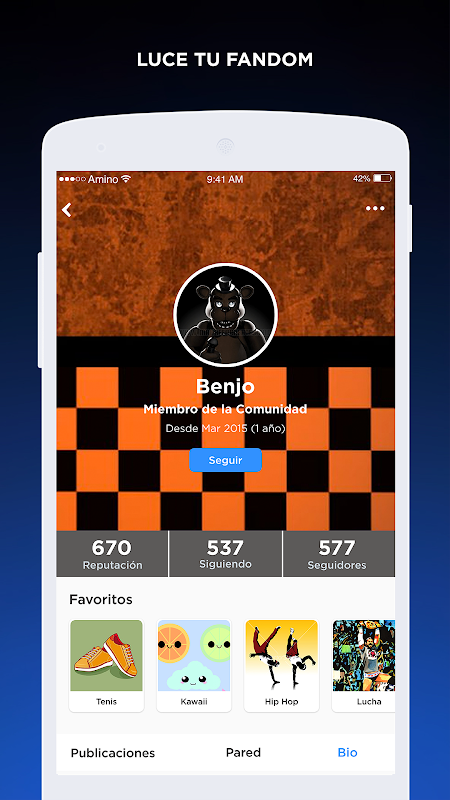 FNAF Amino en Español Tangkapan skrin 0