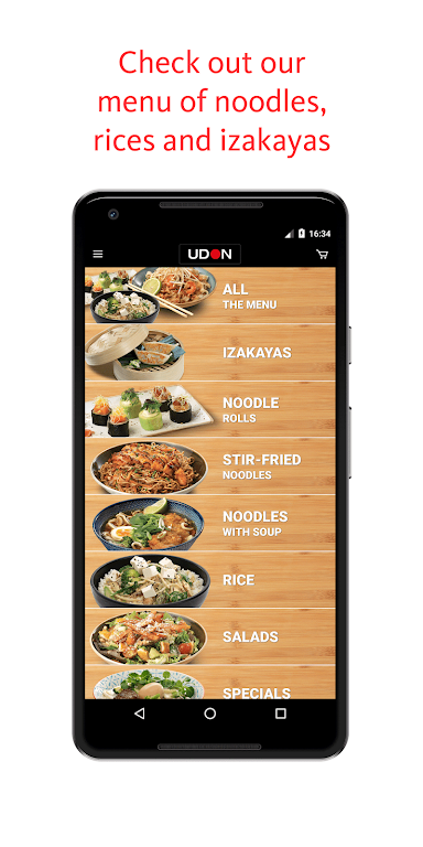 UDON – Delivery and Take Away Screenshot 1