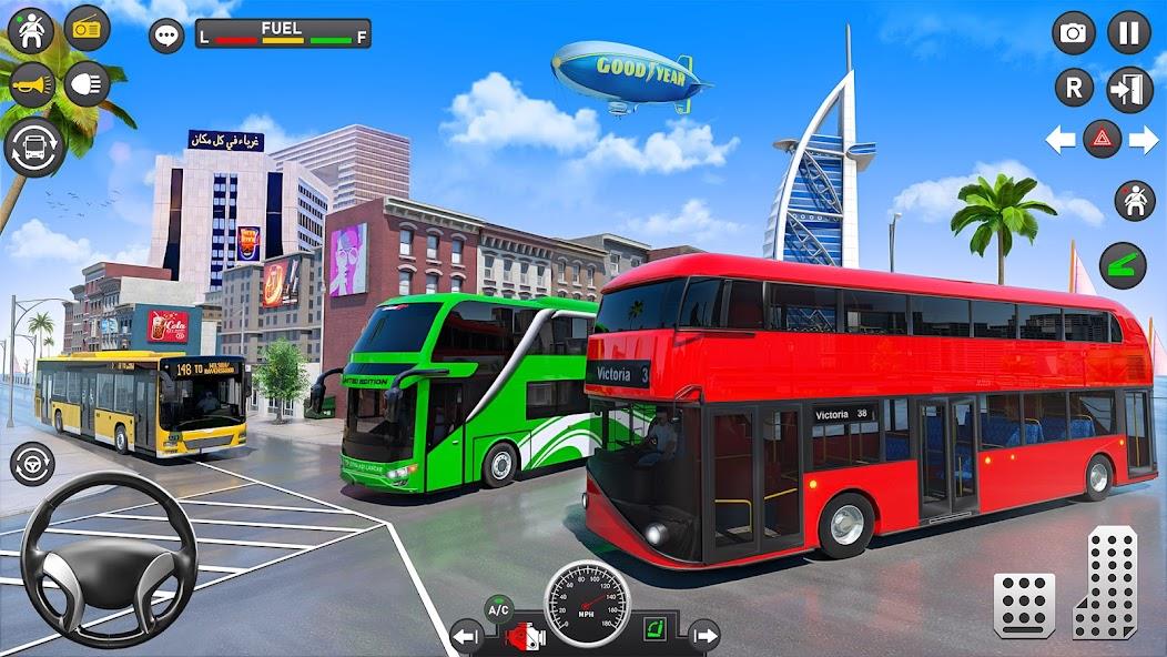 Coach Bus Simulator Games Mod ဖန်သားပြင်ဓာတ်ပုံ 2