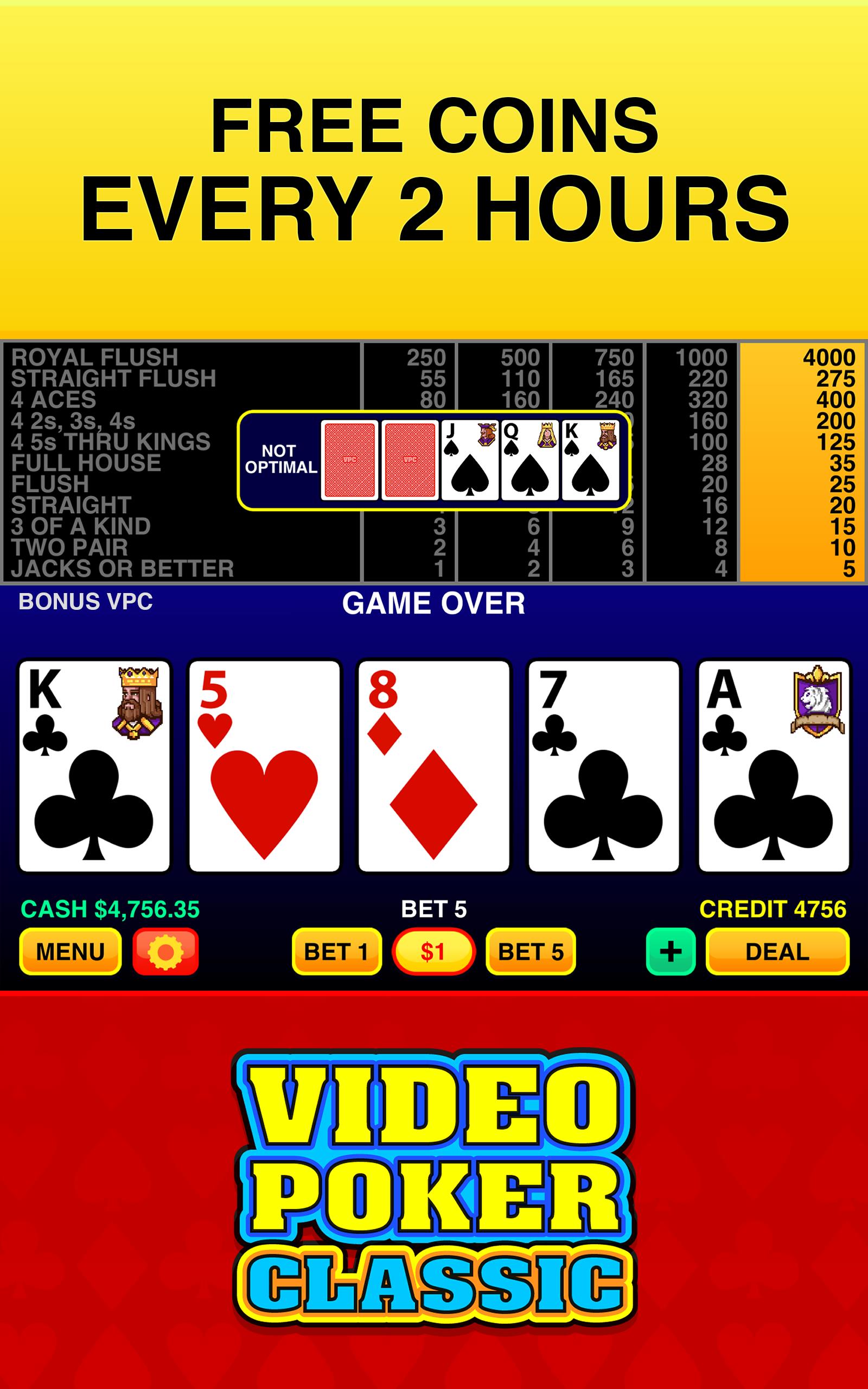 Video Poker Classic ® Скриншот 3