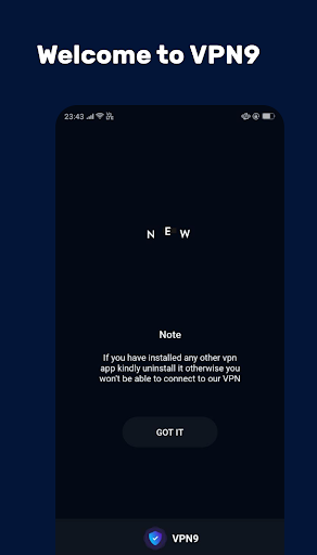 VPN9: Fast Secure VPN स्क्रीनशॉट 1