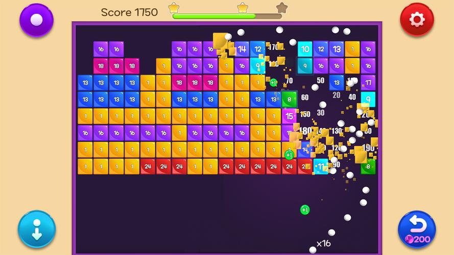 Jewel Bricks Breaker Скриншот 0