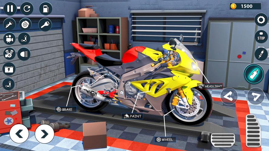 Street Bike Drag Racing Games Captura de pantalla 3