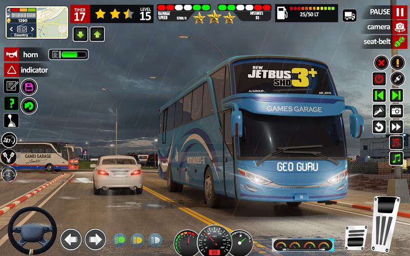 Classic Bus Simulator Games 3D Captura de pantalla 2