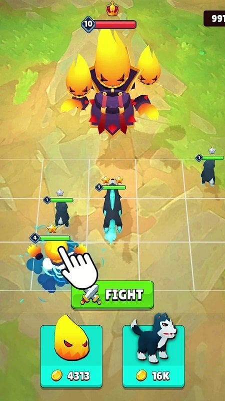 Merge Battle Tactics Ảnh chụp màn hình 1
