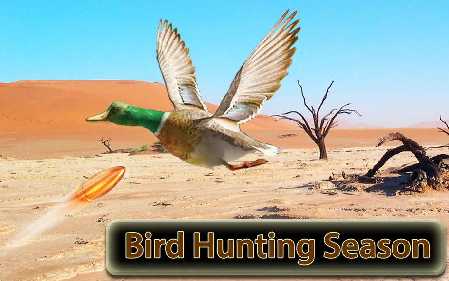 Schermata Desert Birds Sniper Shooter 3D 0