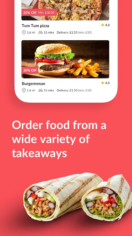 Foodhub - Online Takeaways Captura de tela 0