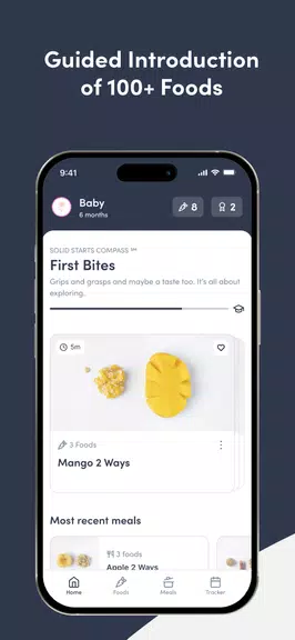 Solid Starts: Baby Food App Captura de pantalla 3