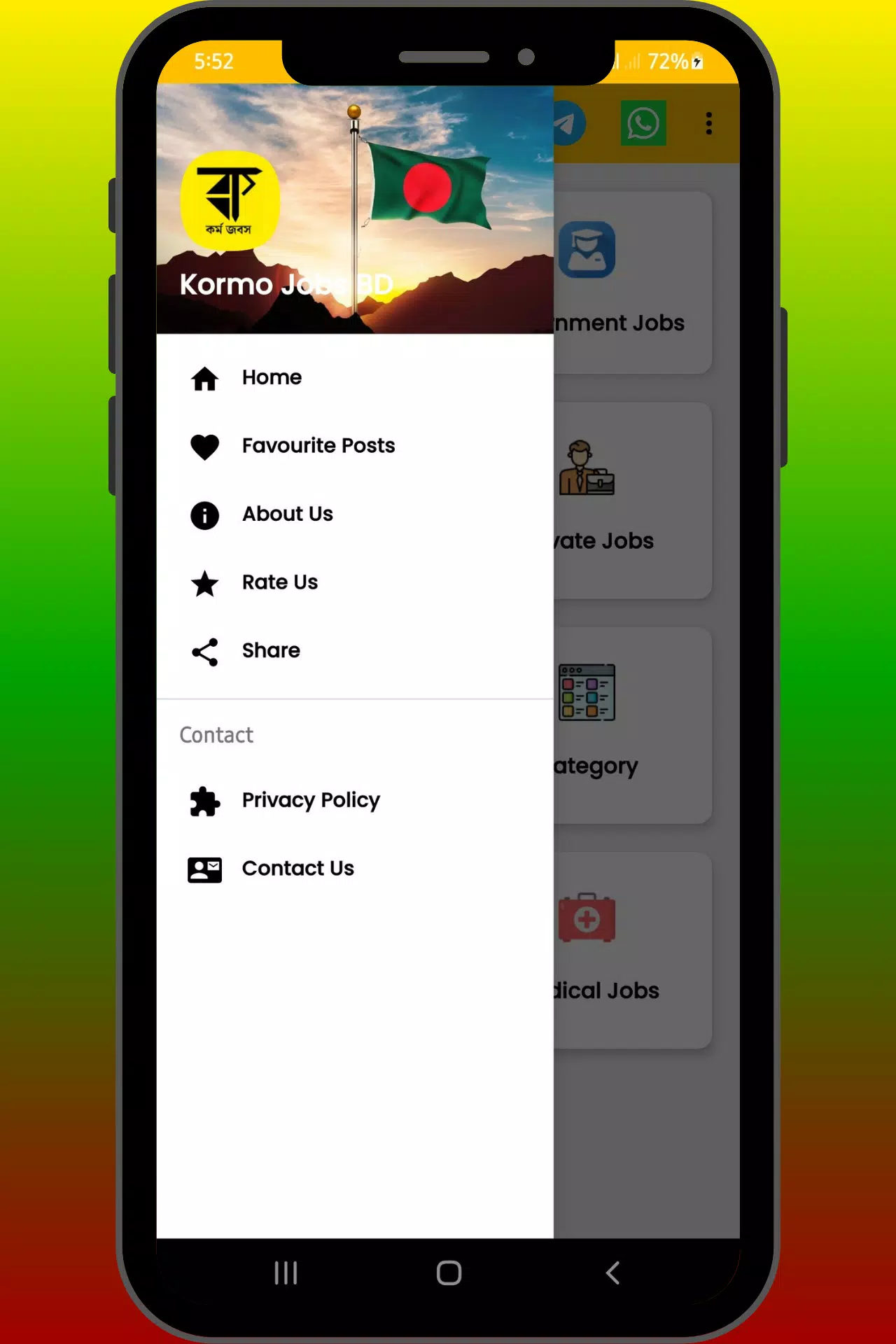 Kormo Jobs Bangladesh應用截圖第2張