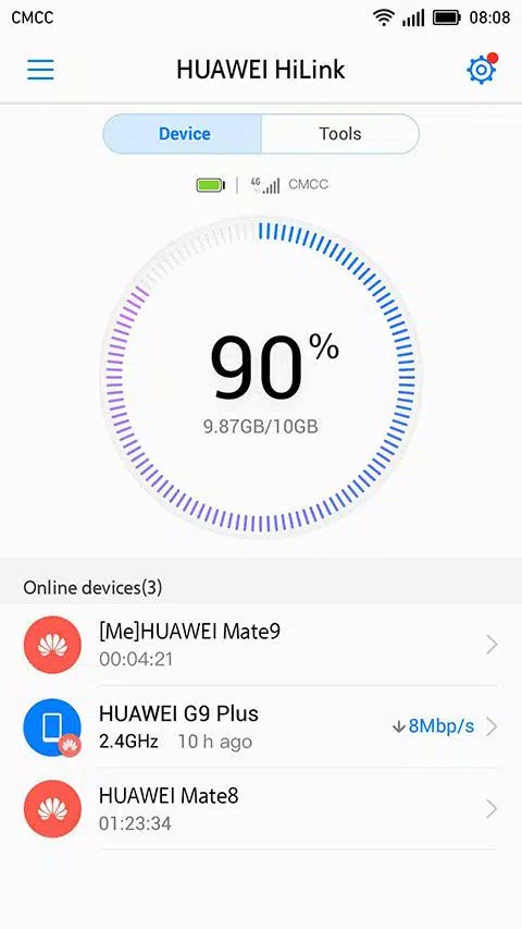 Schermata Huawei HiLink (Mobile WiFi) 0