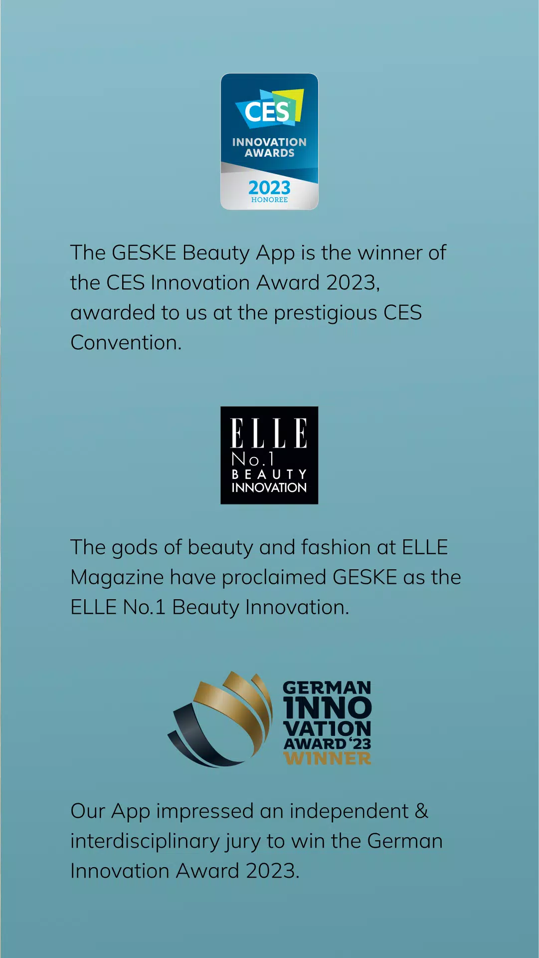 GESKE German Beauty Tech Screenshot 3