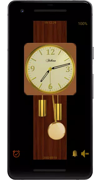 Modern Pendulum Wall Clock Captura de pantalla 2