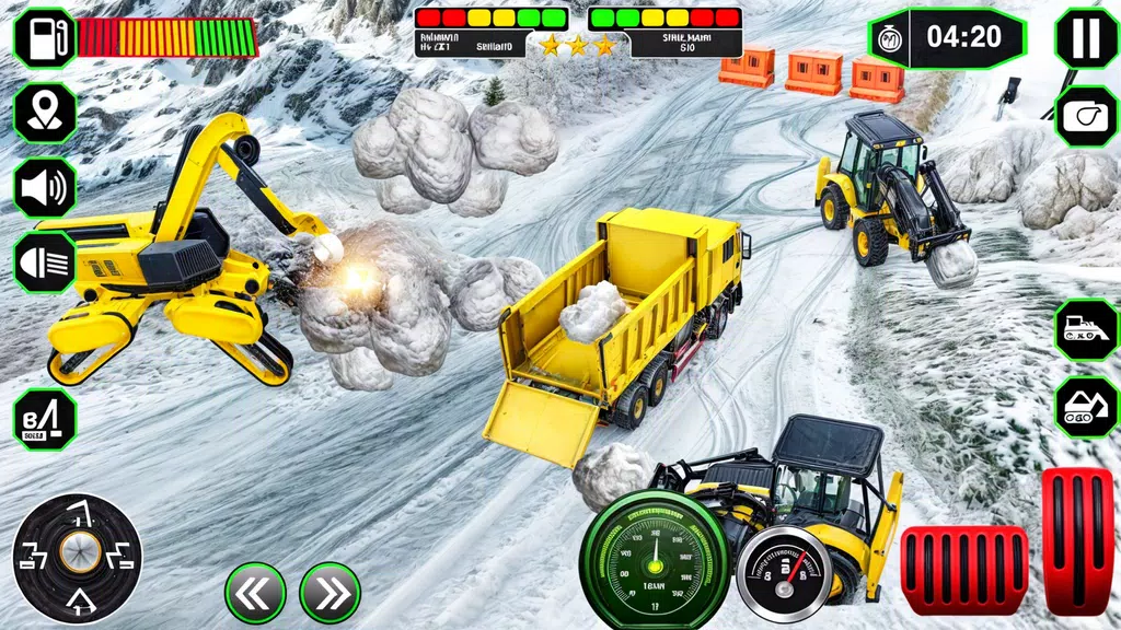 Real Heavy Snow Plow Truck Ekran Görüntüsü 1