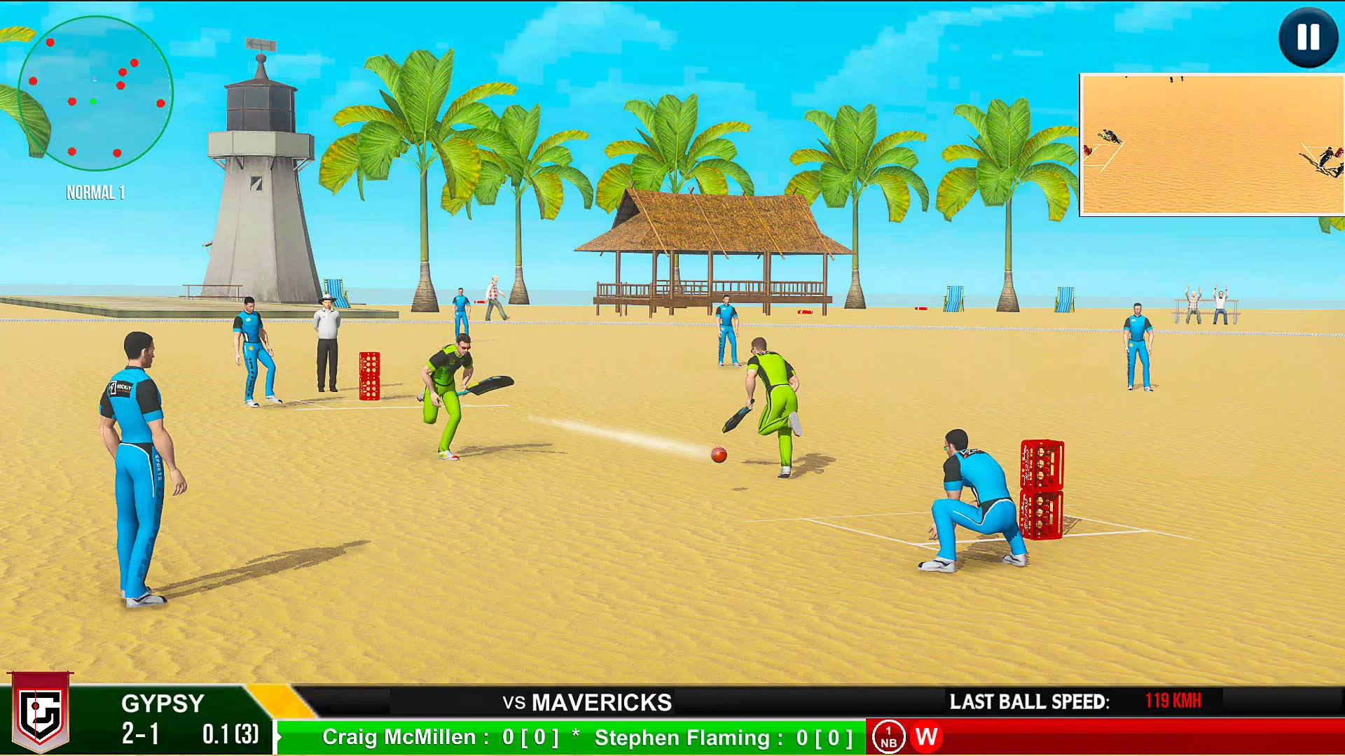 Street Criket-T20 Cricket Game ภาพหน้าจอ 2