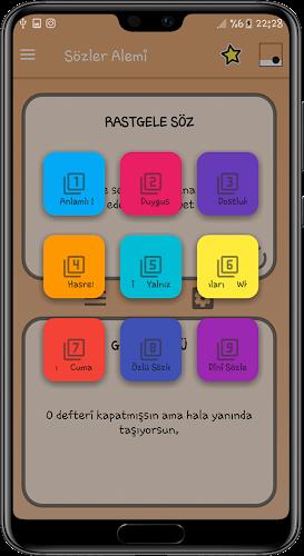 Sözler Alemi -  Durum Sözleri Ekran Görüntüsü 2