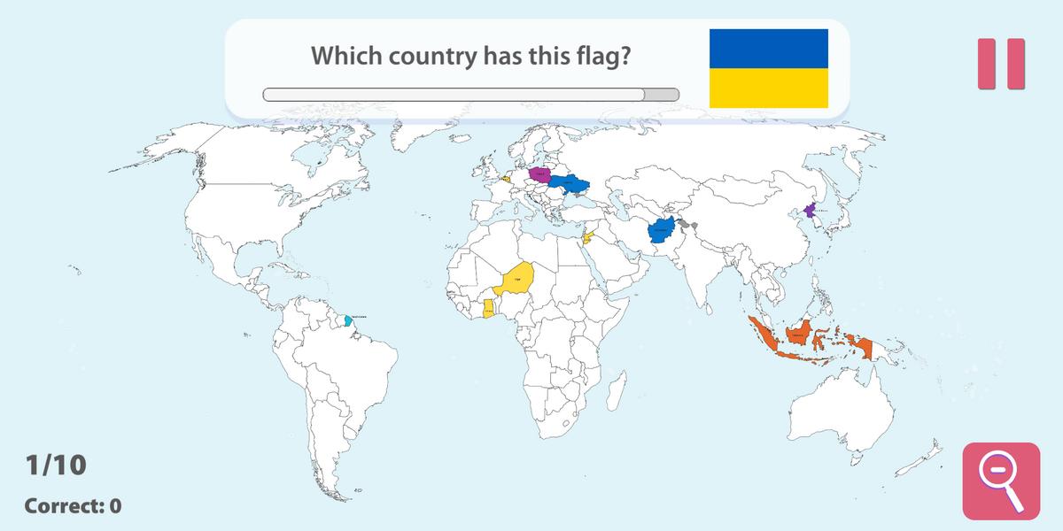 StudyGe - World Geography Quiz Screenshot 0