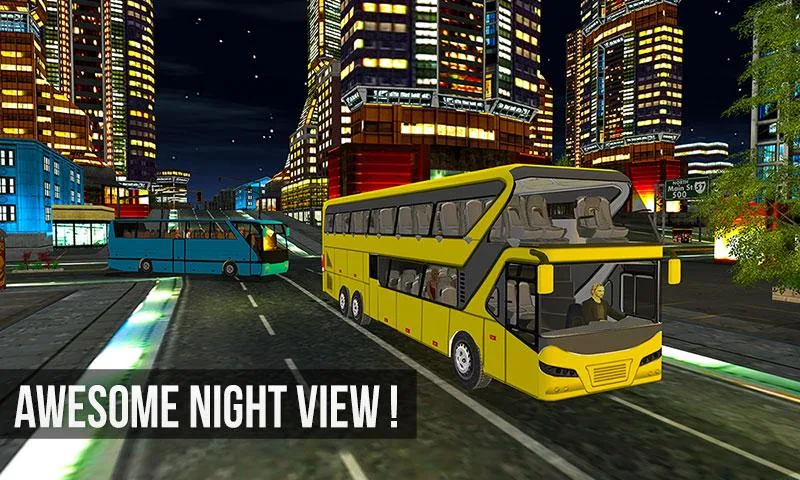 Highway Bus Coach Simulator Captura de pantalla 2