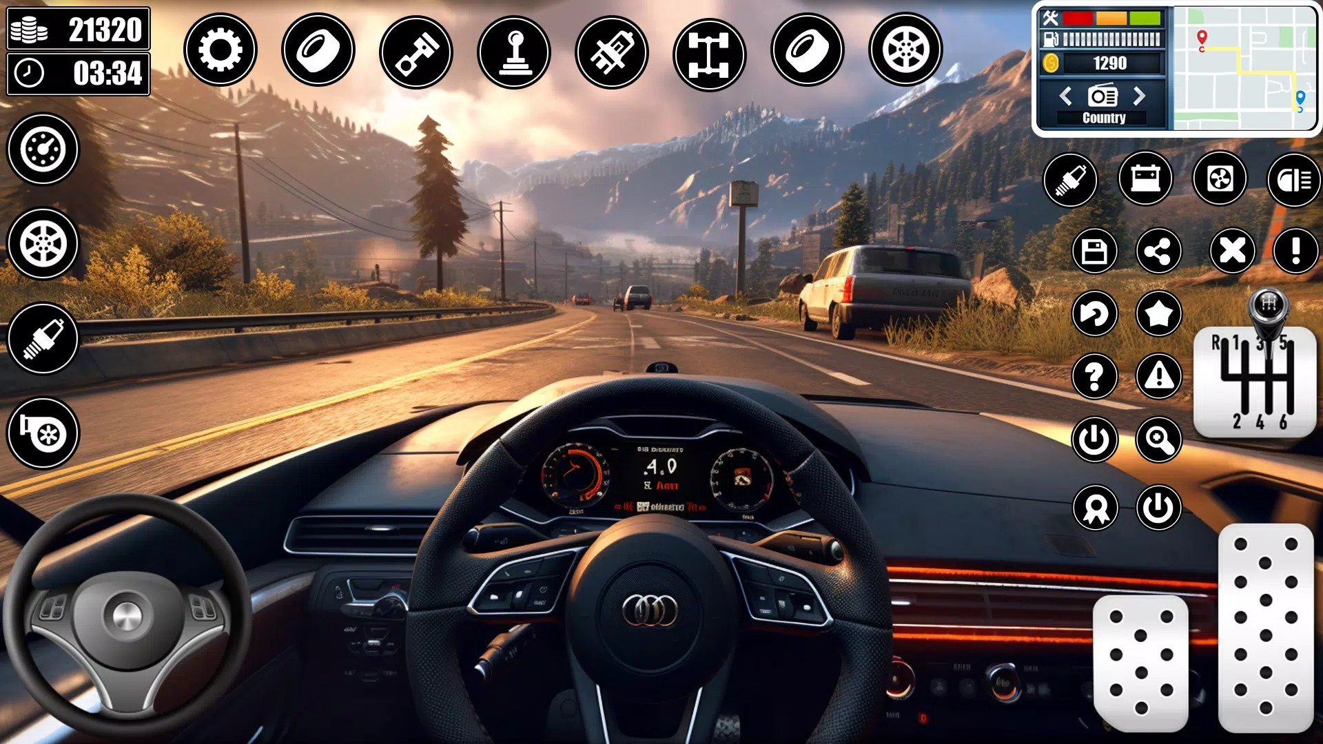 Real Car Driving School Games ဖန်သားပြင်ဓာတ်ပုံ 2
