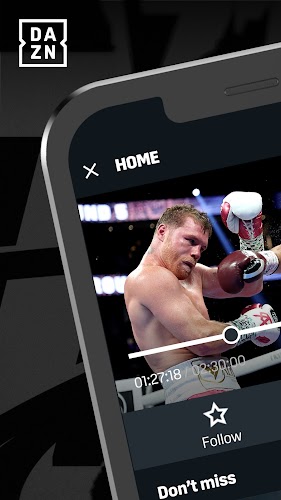 DAZN - Watch Live Sports ภาพหน้าจอ 0