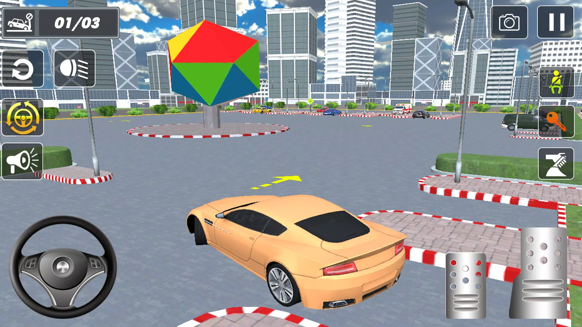 Car Parking 3D Simulation Game Screenshot 1