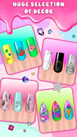 Girls Nail Salon Game:Nail Art Zrzut ekranu 1