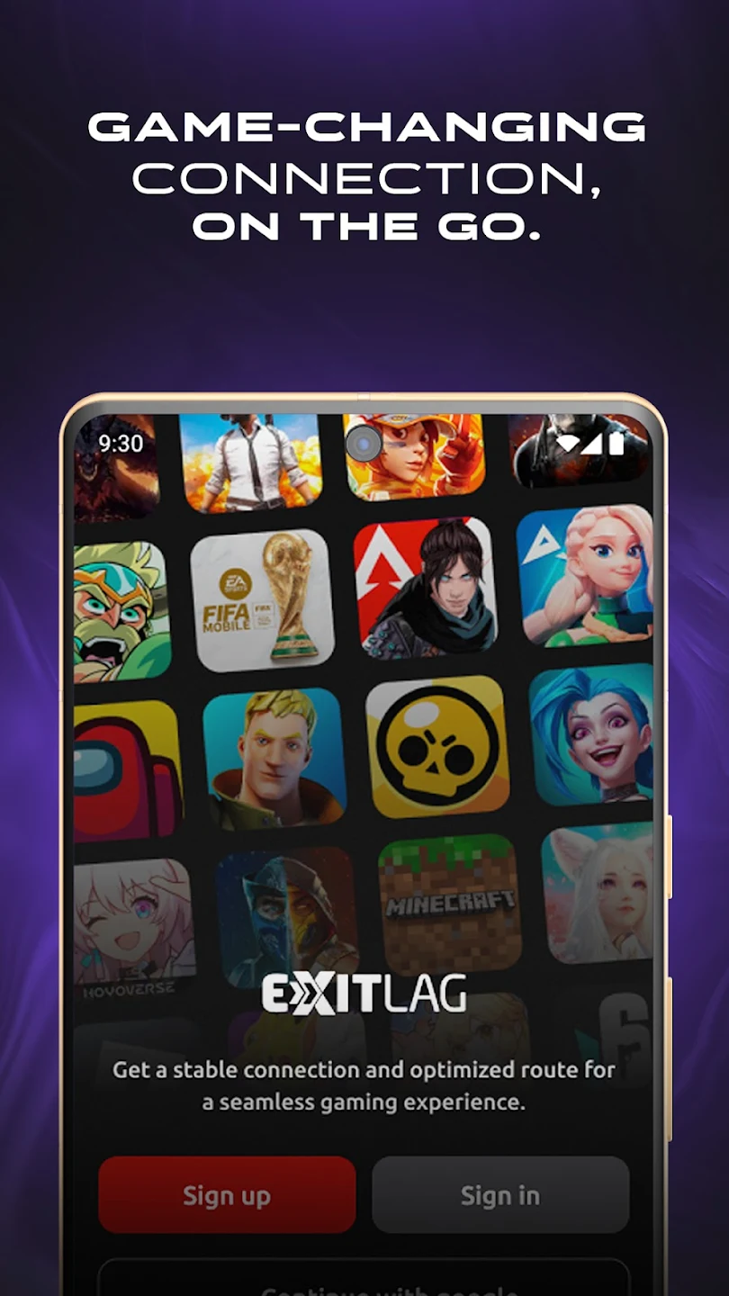 ExitLag: Lower your Ping ภาพหน้าจอ 0