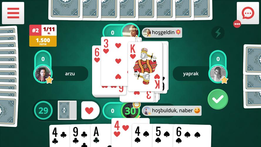Pis Yedili Online スクリーンショット 1
