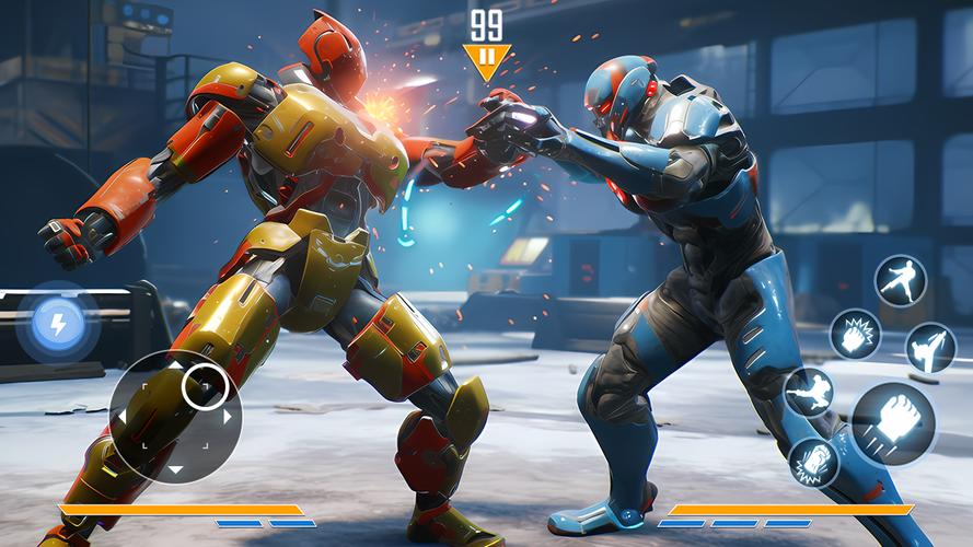 Robot Kung Fu Karate Fighter Capture d'écran 0