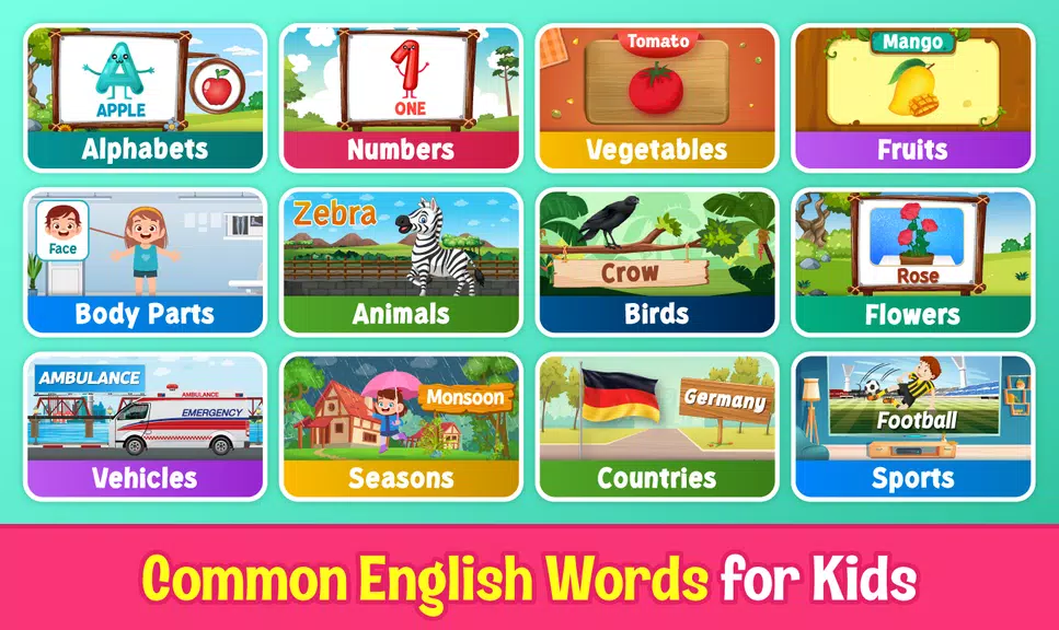 Kids English Learning Games应用截图第0张