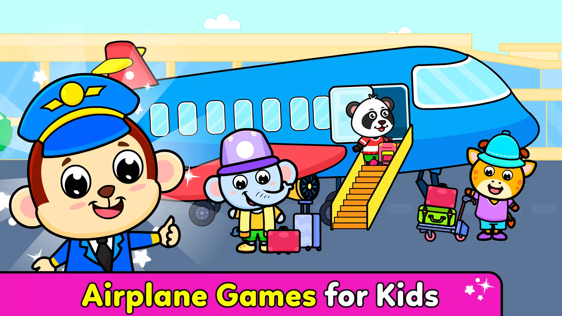 Timpy Airplane Games for Kids スクリーンショット 0