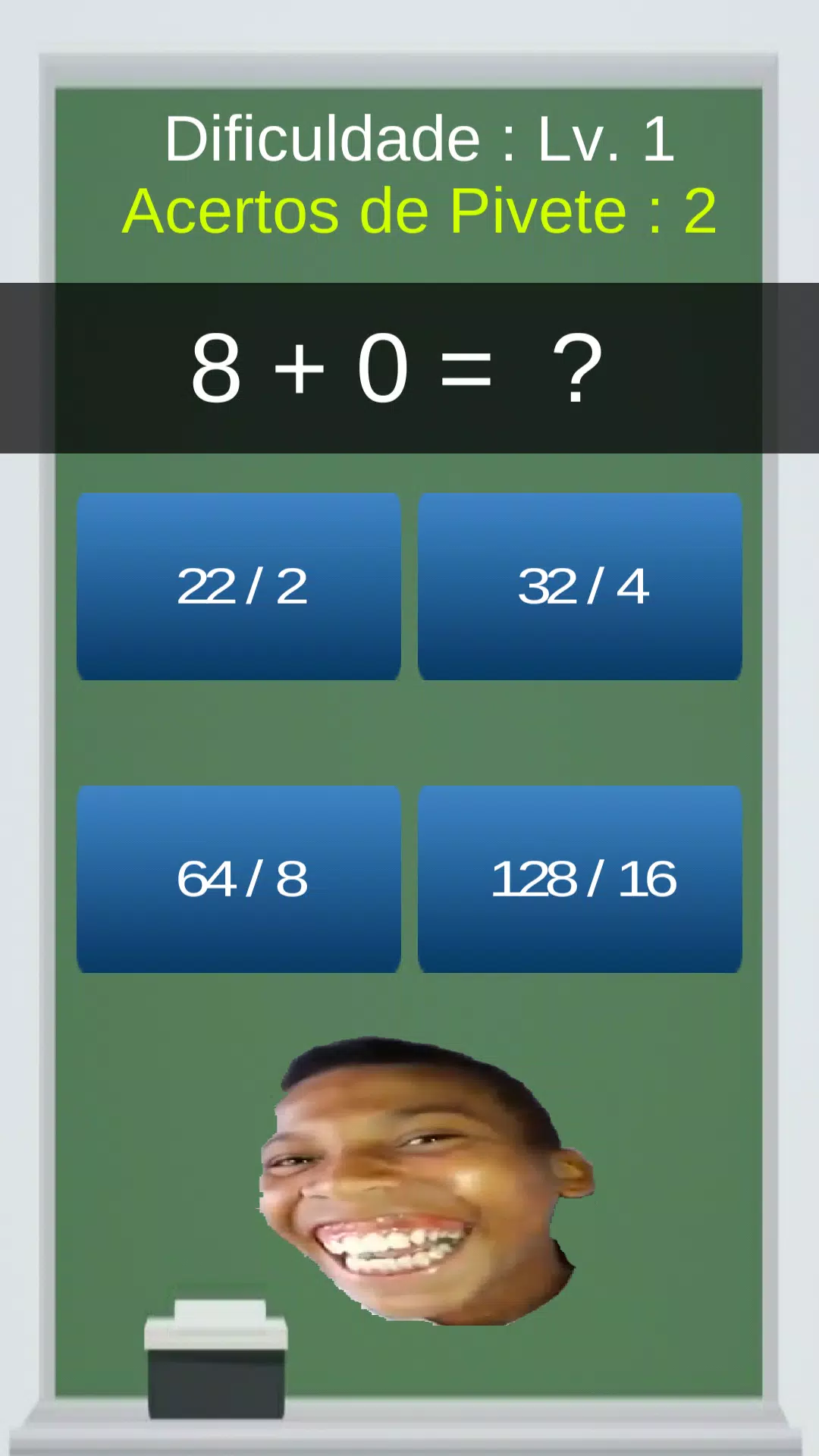 Mizeravi Matemática Quiz Captura de tela 1