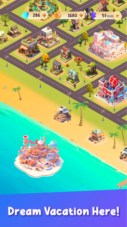 Merge Island - Dream Town Game Capture d'écran 3