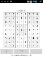 Sudoku Solver Multi Solutions ภาพหน้าจอ 3