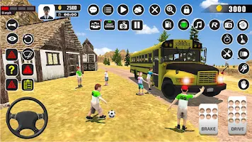 Offroad School Bus Driver Game Schermafbeelding 3