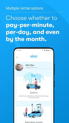 ekar - Rent a car Tangkapan skrin 1
