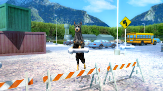 Doberman Dog Simulator Schermafbeelding 3