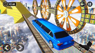 Extreme Limo Car Gt Stunts 201 স্ক্রিনশট 1