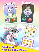 Baby Unicorn Phone For Kids スクリーンショット 1