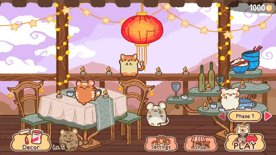 Cute Kawaii Restaurant Captura de pantalla 3