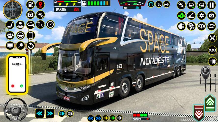 Bus Games 2023 Coach Bus Game Captura de tela 0