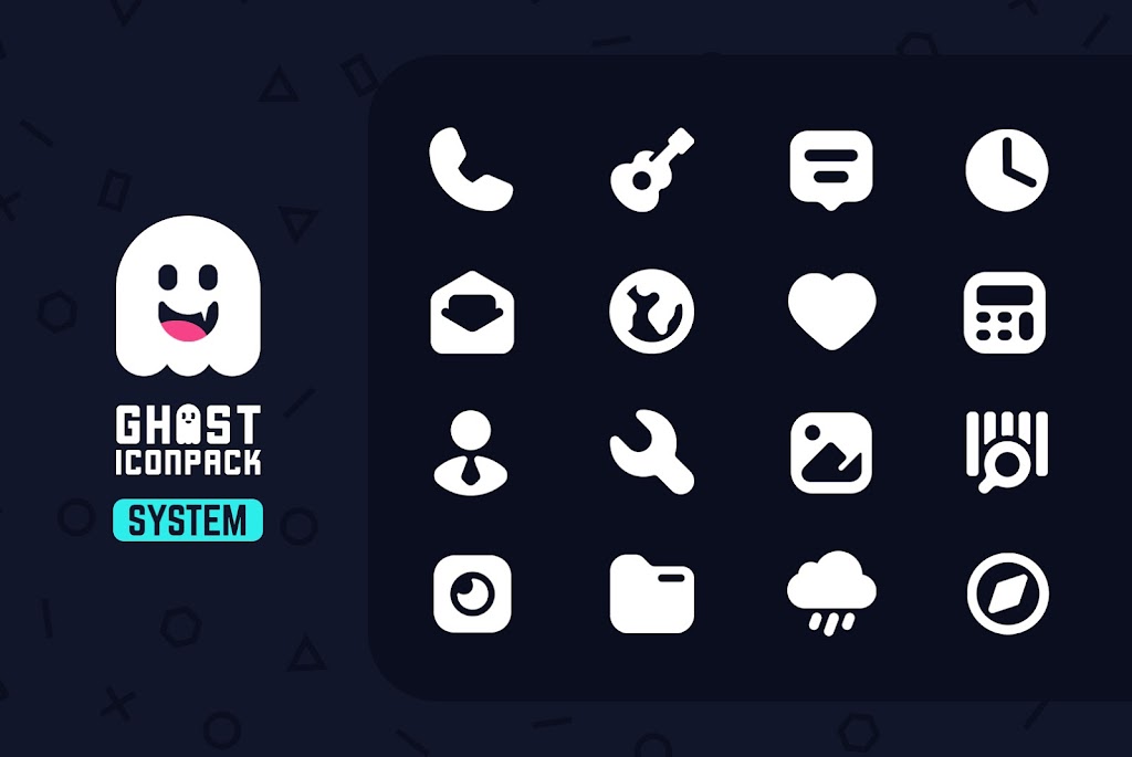 Ghost IconPack Скриншот 0