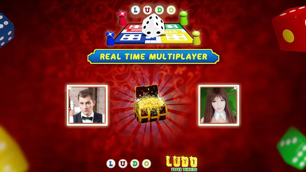 Ludo Super Playing: The Amazing Game Tangkapan skrin 1