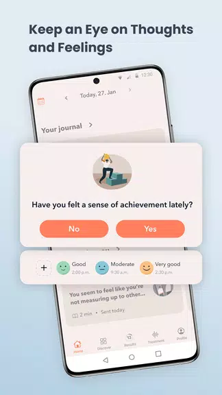 MindDoc: Mental Health Support Screenshot 1