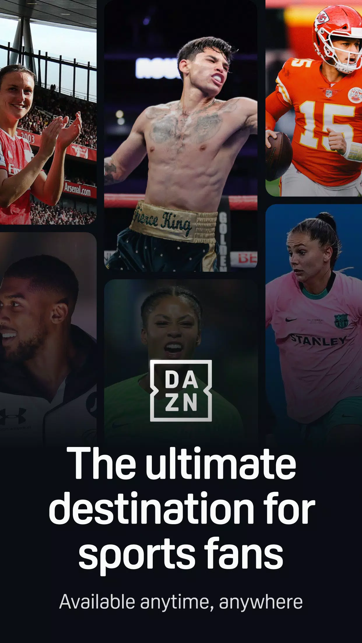 DAZN - Watch Live Sports Screenshot 0