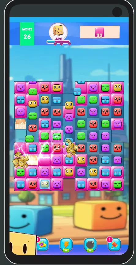 Match3: Fun Emoji Smile স্ক্রিনশট 2