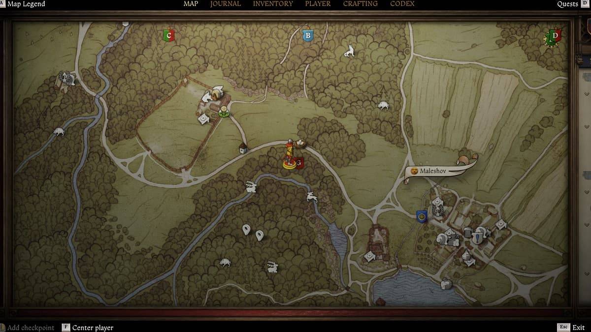 Kingdom Come Deliverance 2 Ruthard Passage Map