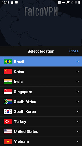 FalcoVPN スクリーンショット 3
