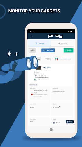 Prey: Find My Phone & Security 스크린샷 2